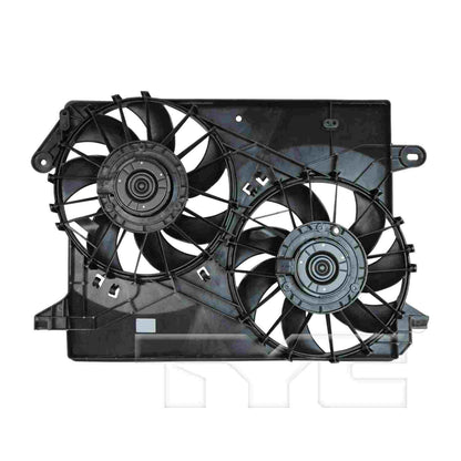 TYC Dual Radiator and Condenser Fan Assembly 621160