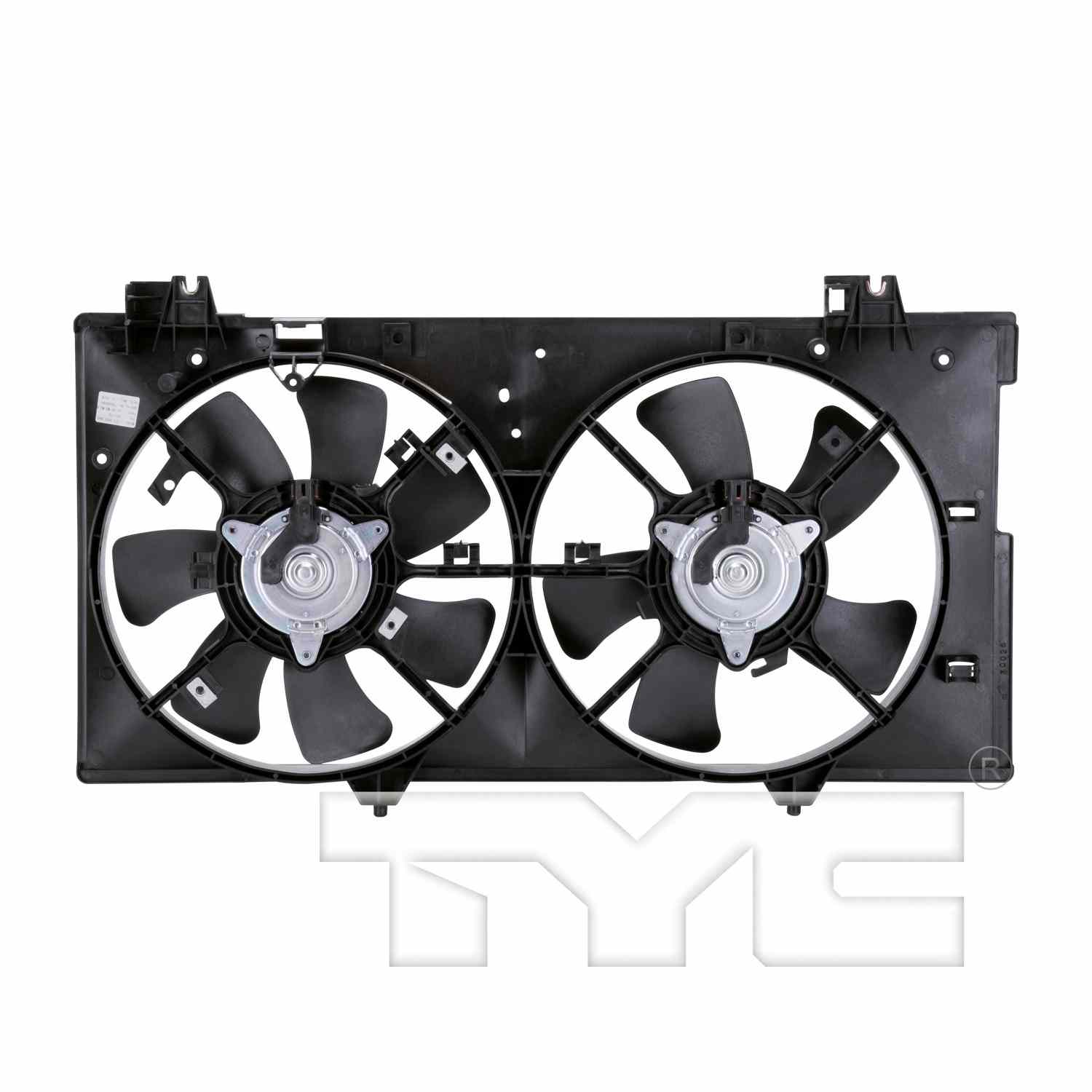 TYC Dual Radiator and Condenser Fan Assembly 621170