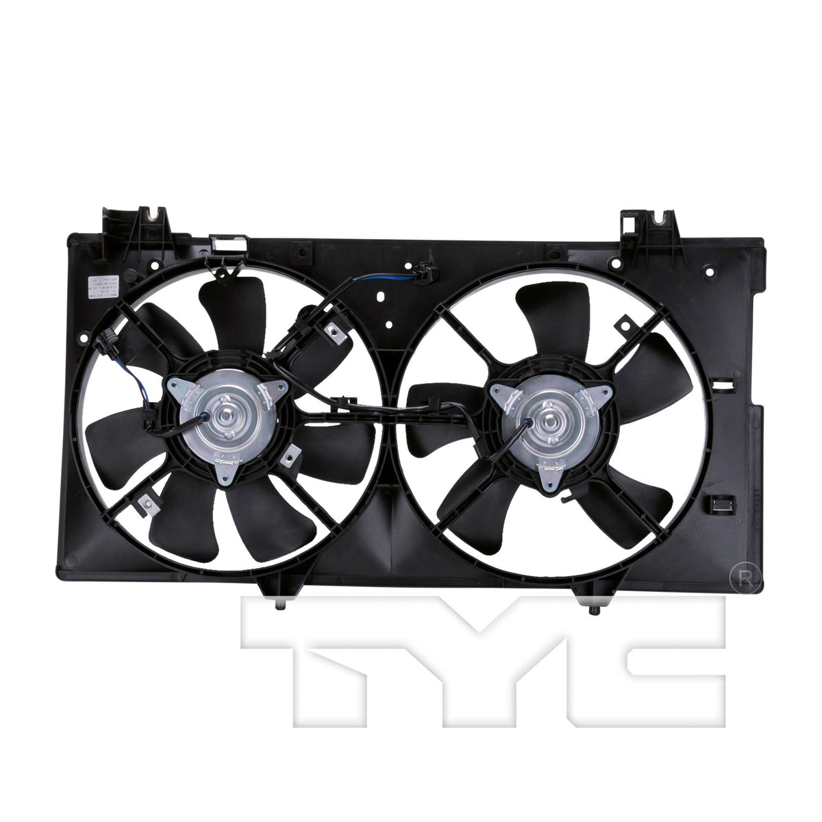 TYC Dual Radiator and Condenser Fan Assembly 621180
