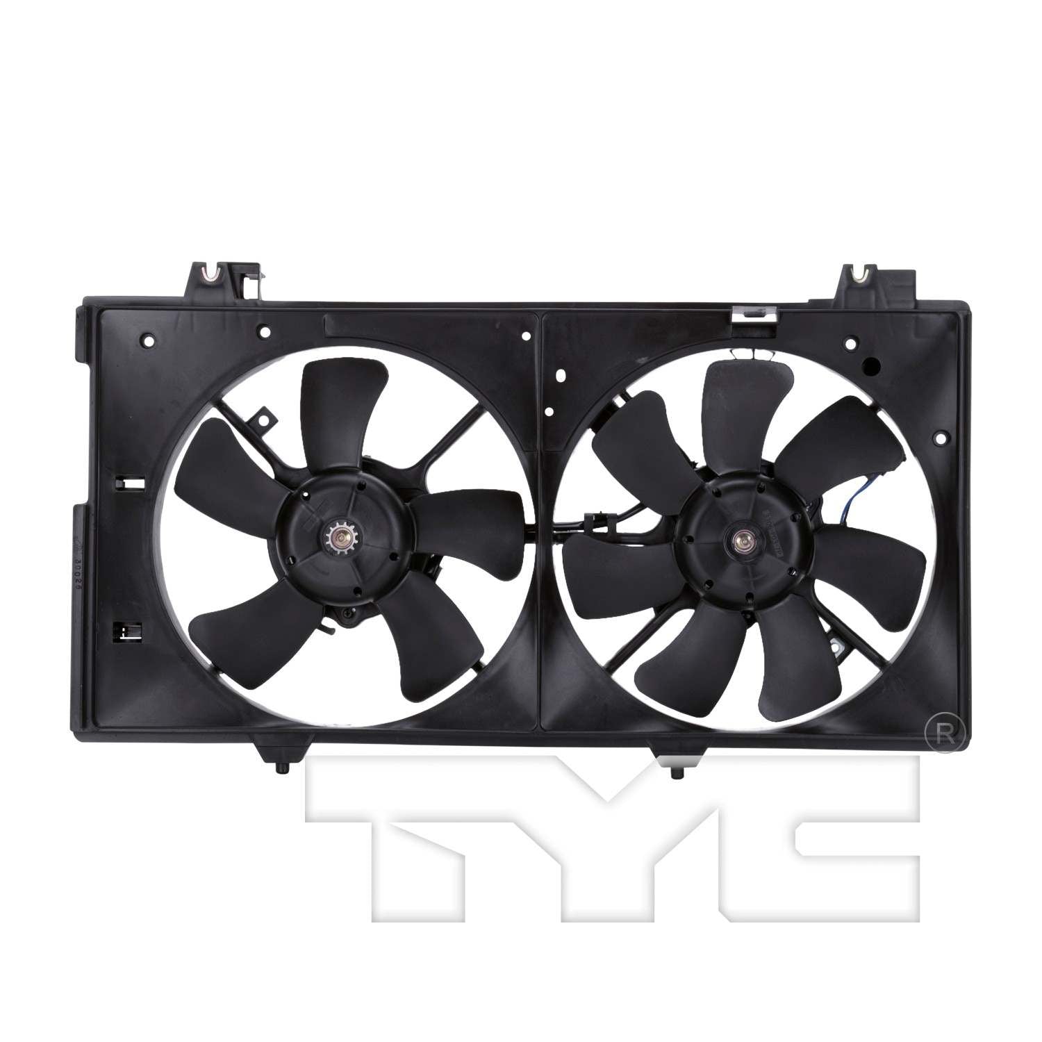 TYC Dual Radiator and Condenser Fan Assembly 621180