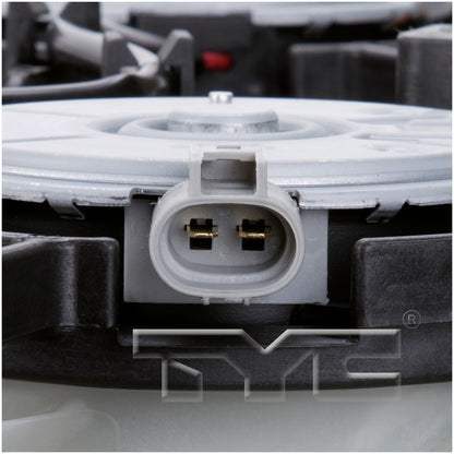 TYC Dual Radiator and Condenser Fan Assembly 621190
