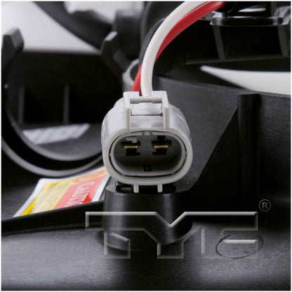 TYC Dual Radiator and Condenser Fan Assembly 621190