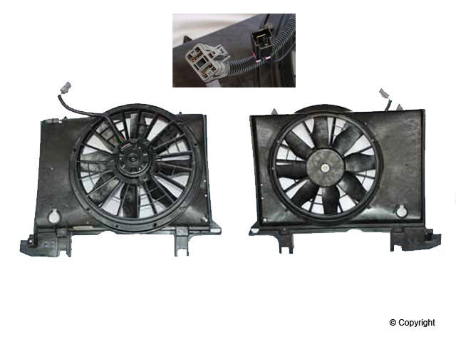 TYC Engine Cooling Fan Motor