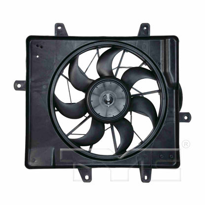 TYC Dual Radiator and Condenser Fan Assembly 621240