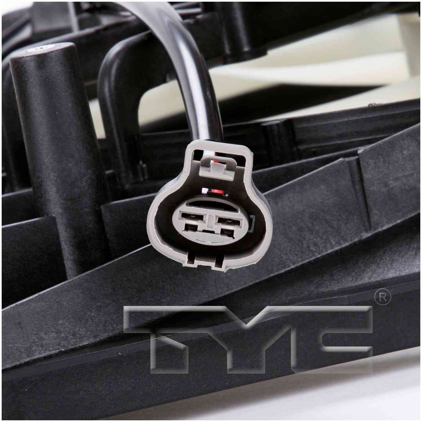 TYC Dual Radiator and Condenser Fan Assembly