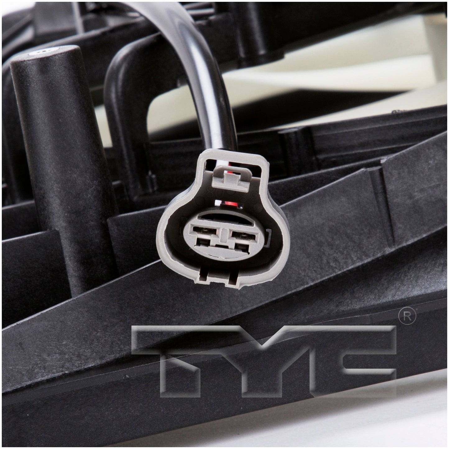 TYC Dual Radiator and Condenser Fan Assembly