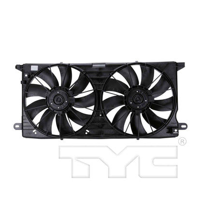 TYC Dual Radiator and Condenser Fan Assembly 621390