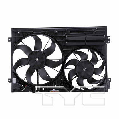 TYC Dual Radiator and Condenser Fan Assembly 621460