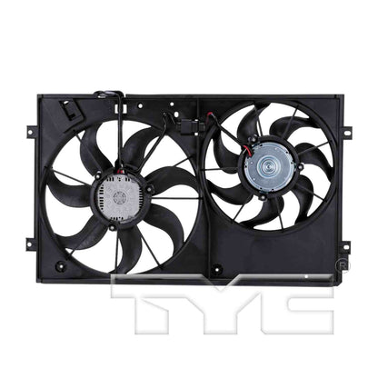 TYC Dual Radiator and Condenser Fan Assembly 621490