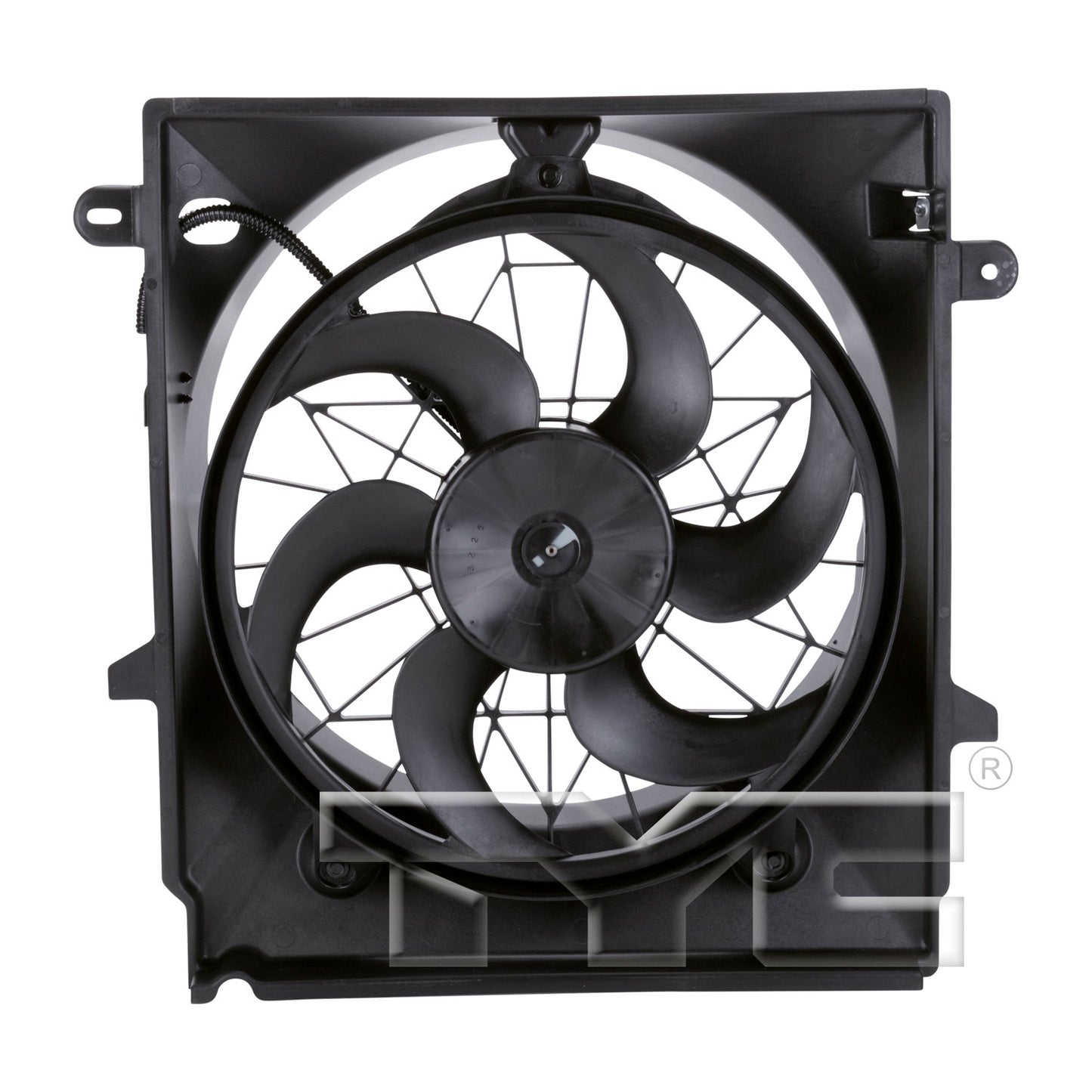 TYC Dual Radiator and Condenser Fan Assembly 621550 main image