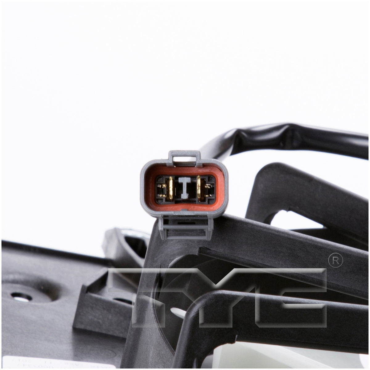 TYC Dual Radiator and Condenser Fan Assembly