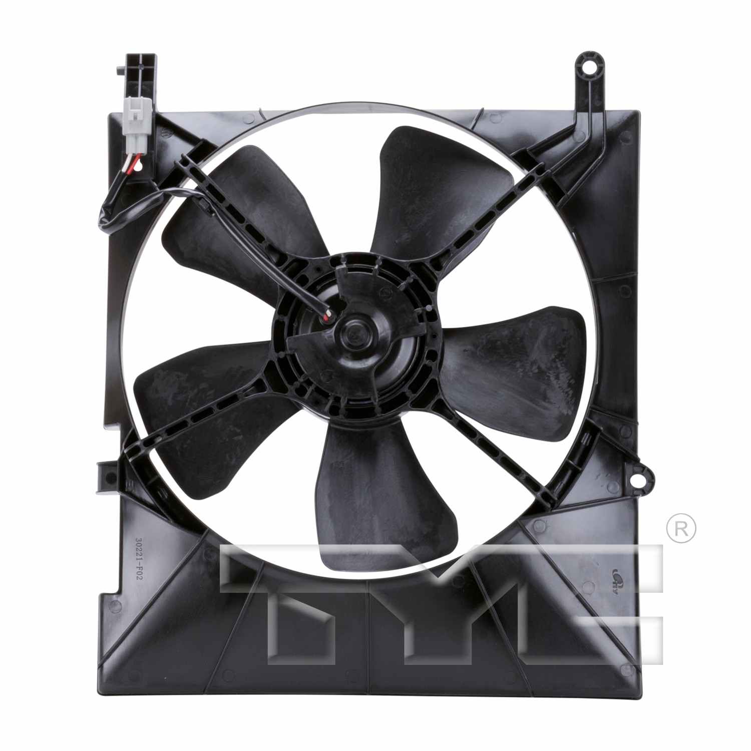 TYC Dual Radiator and Condenser Fan Assembly 621590