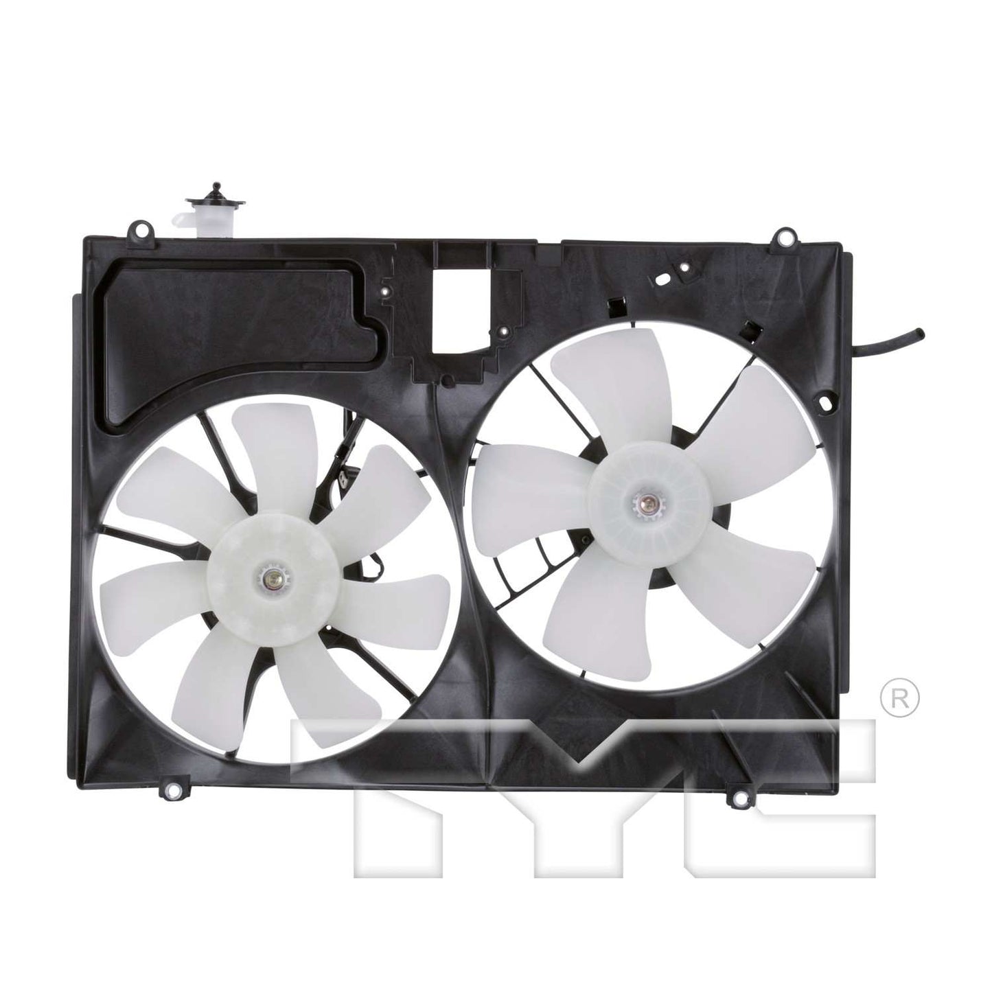 TYC Dual Radiator and Condenser Fan Assembly 621600