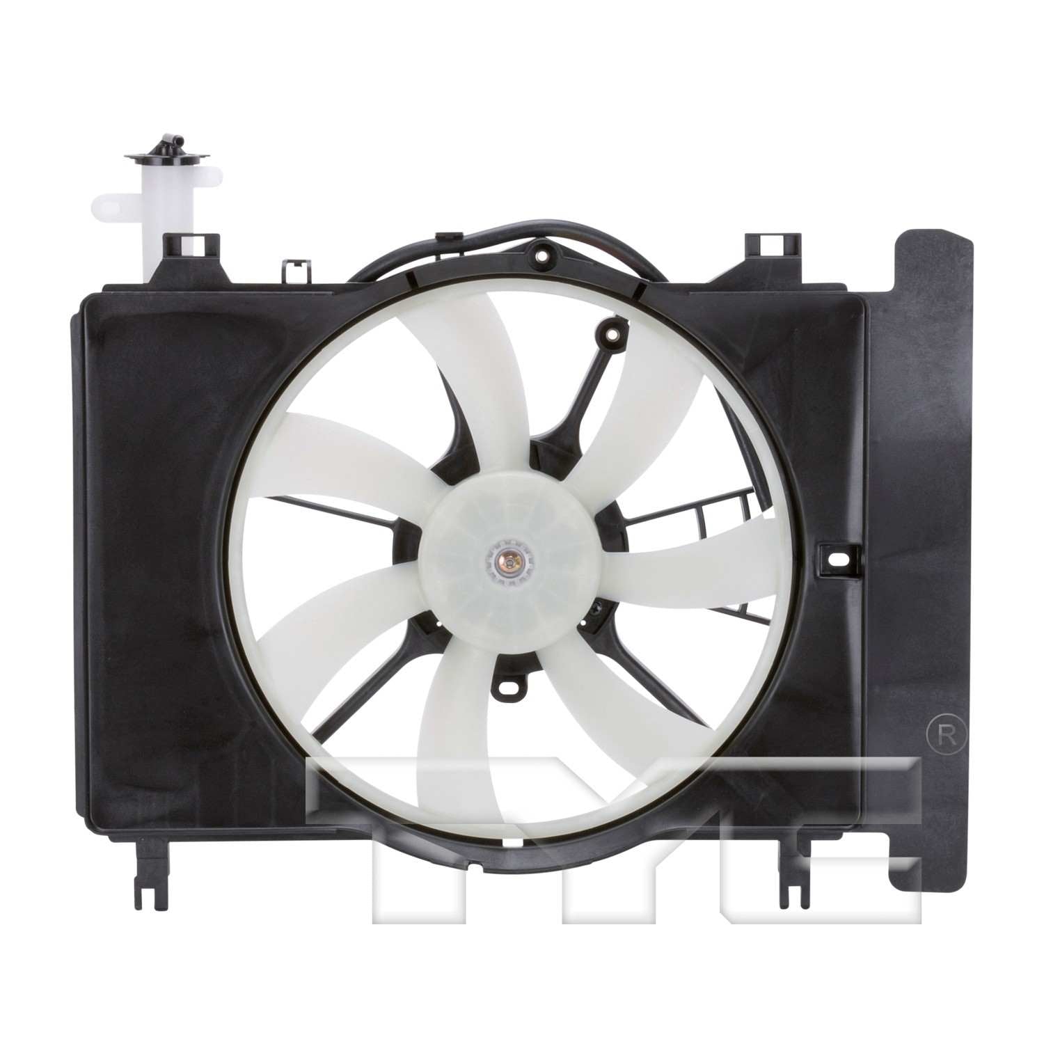 TYC Dual Radiator and Condenser Fan Assembly 621620