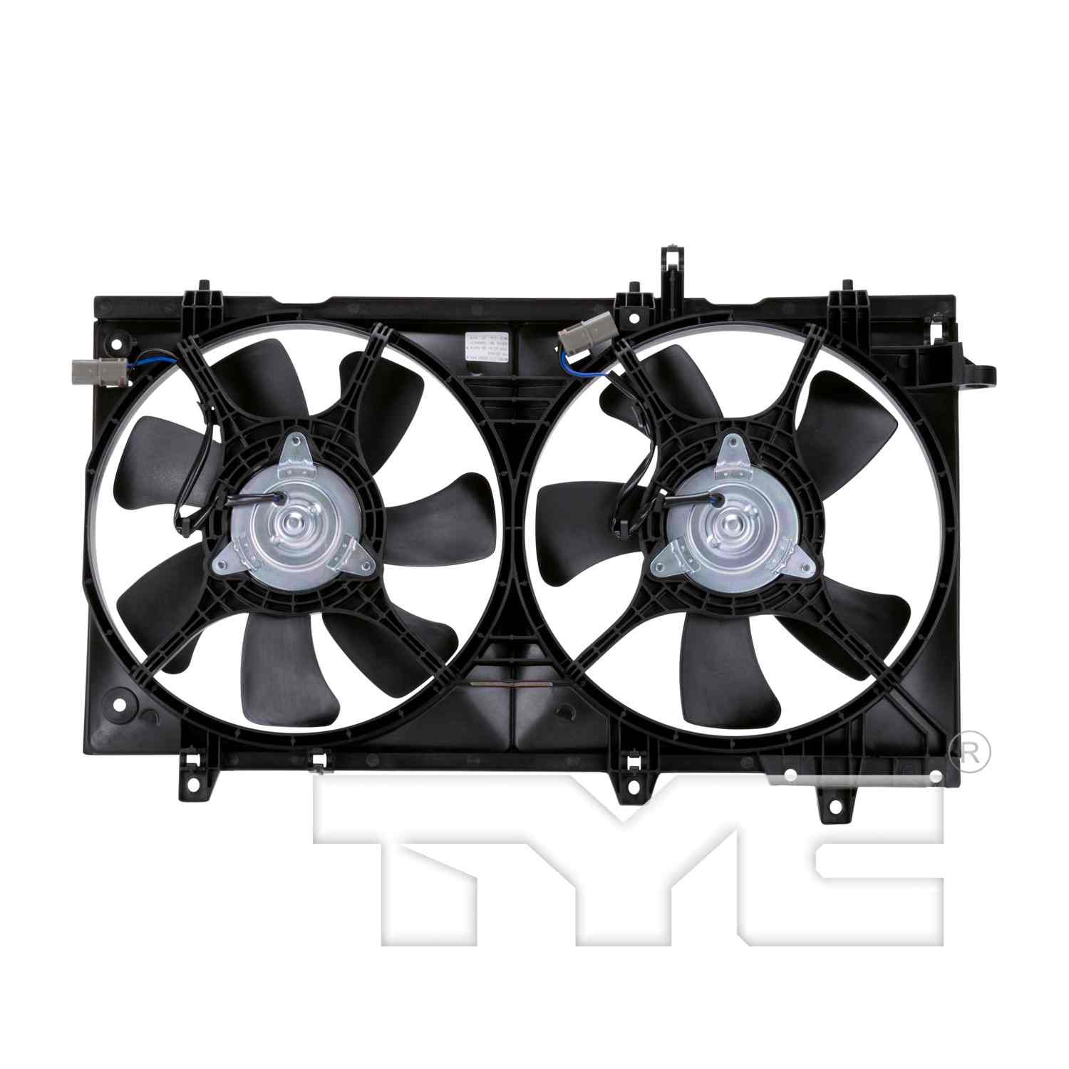 TYC Dual Radiator and Condenser Fan Assembly 621630