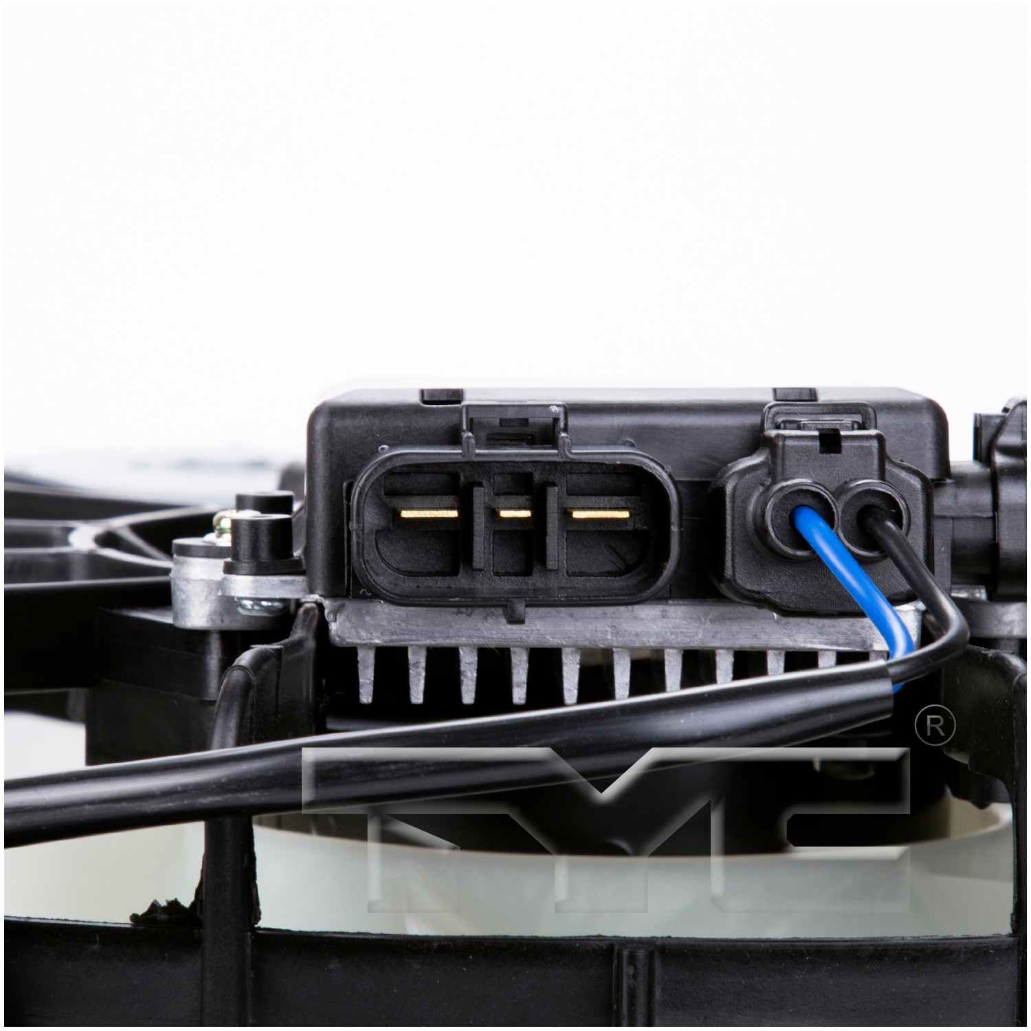 TYC Dual Radiator and Condenser Fan Assembly 621640