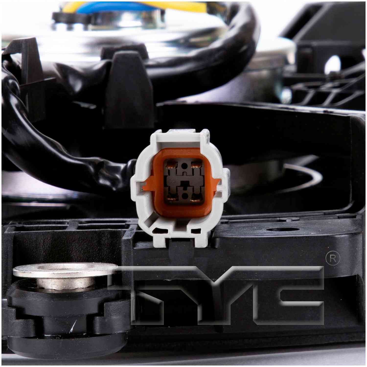 TYC Dual Radiator and Condenser Fan Assembly