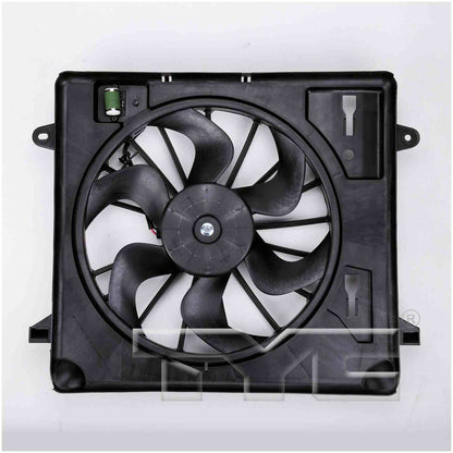 TYC Dual Radiator and Condenser Fan Assembly 621680
