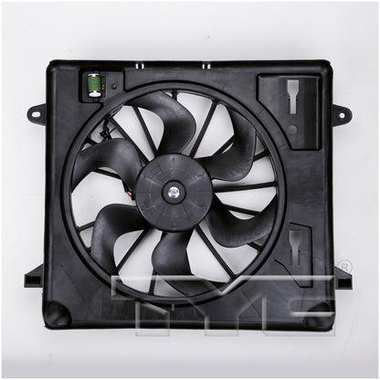 TYC Dual Radiator and Condenser Fan Assembly 621680
