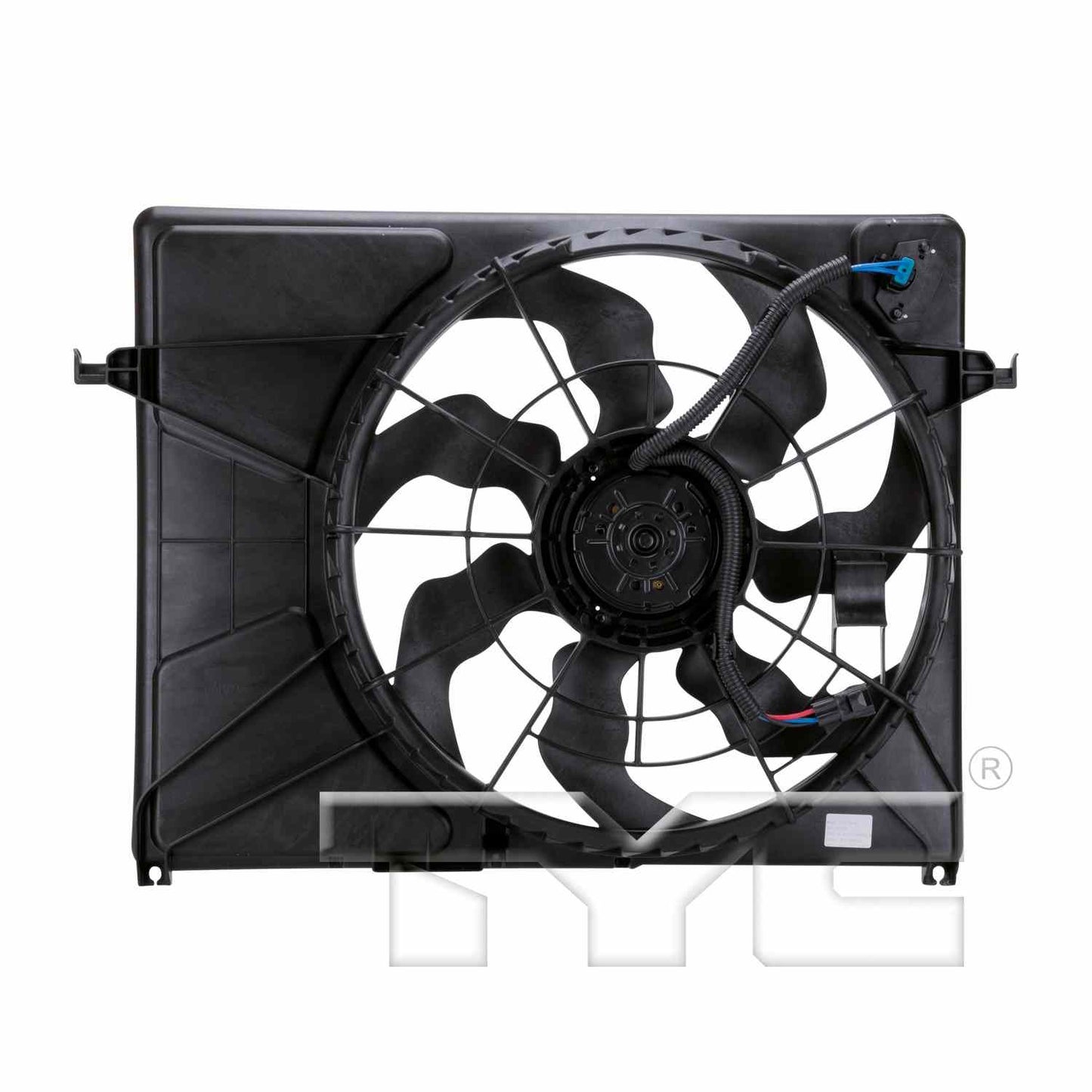 TYC Dual Radiator and Condenser Fan Assembly 621720