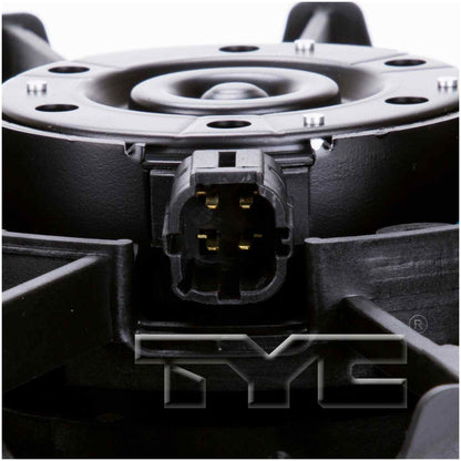 TYC Dual Radiator and Condenser Fan Assembly