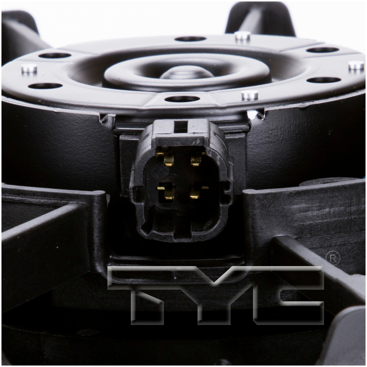 TYC Dual Radiator and Condenser Fan Assembly