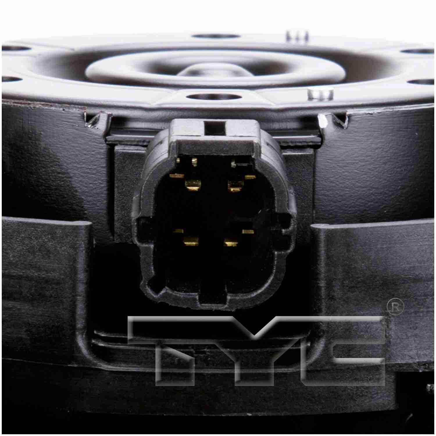 TYC Dual Radiator and Condenser Fan Assembly