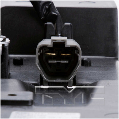 TYC Dual Radiator and Condenser Fan Assembly