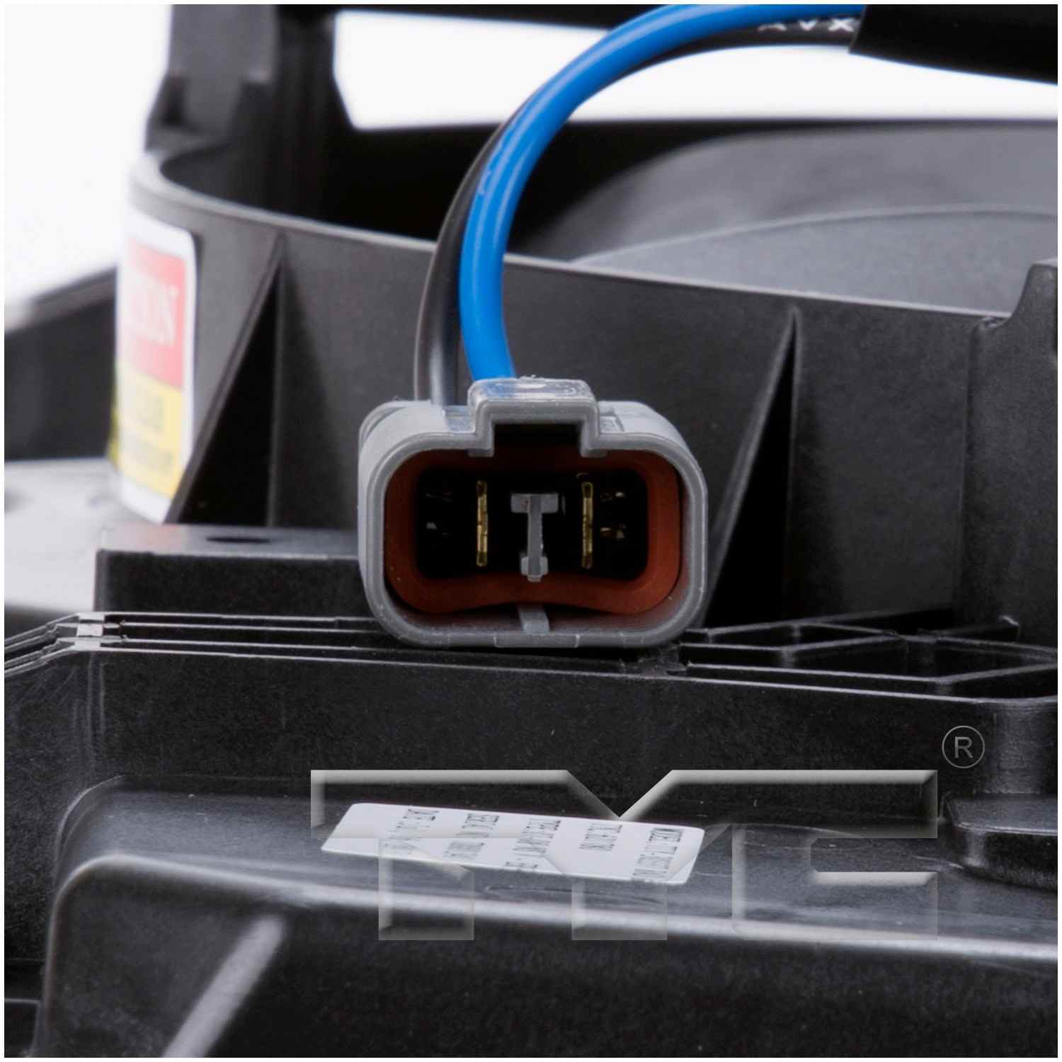 TYC Dual Radiator and Condenser Fan Assembly