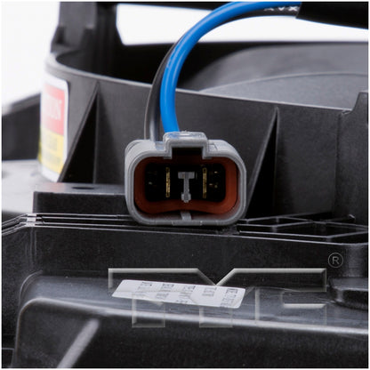 TYC Dual Radiator and Condenser Fan Assembly