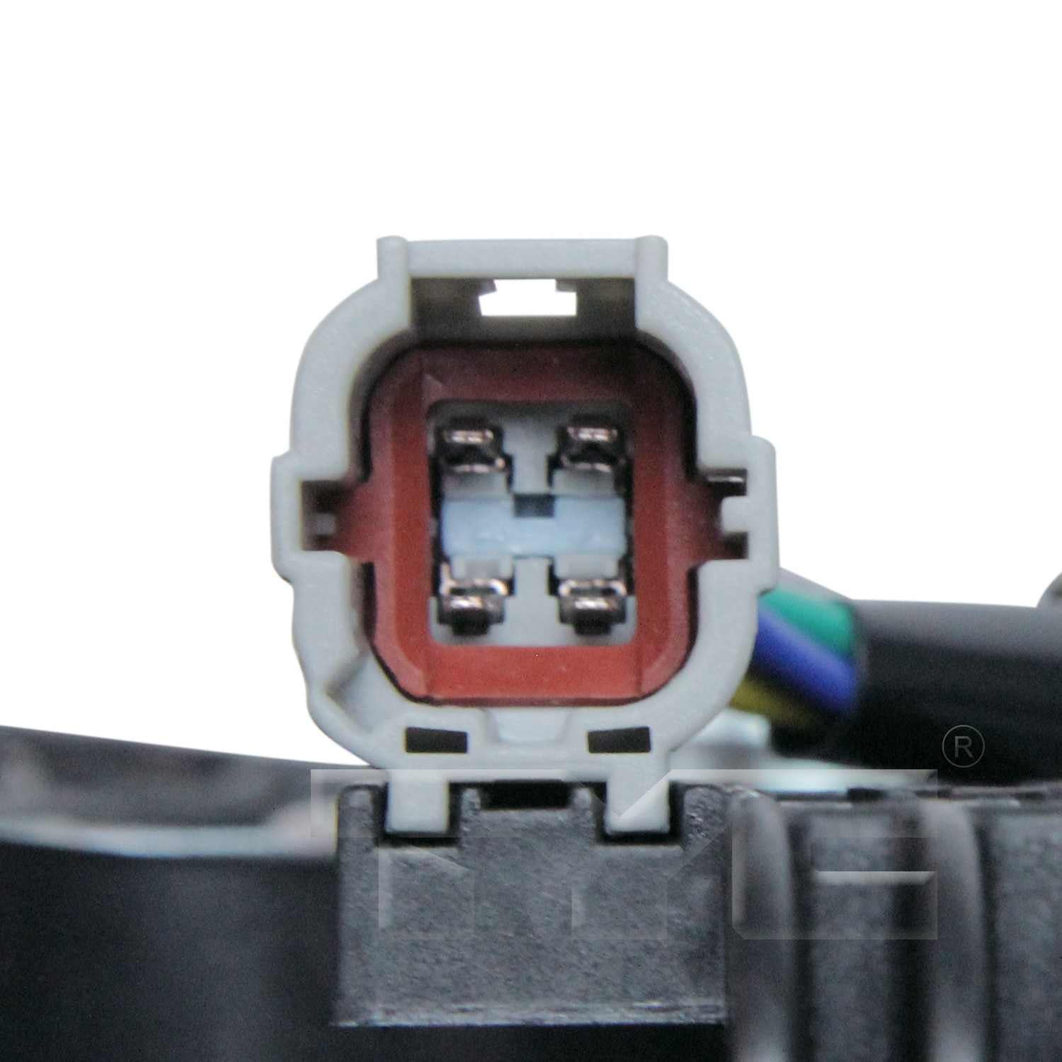 TYC Dual Radiator and Condenser Fan Assembly