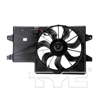 TYC Dual Radiator and Condenser Fan Assembly 621850