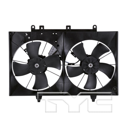 TYC Dual Radiator and Condenser Fan Assembly