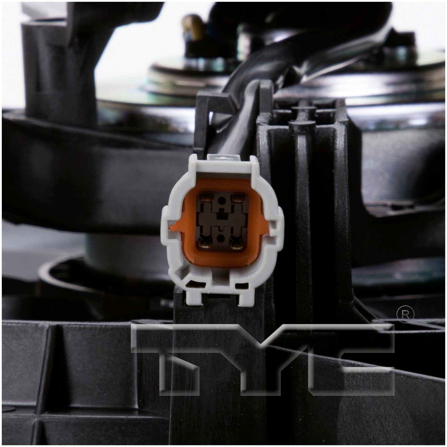 TYC Dual Radiator and Condenser Fan Assembly