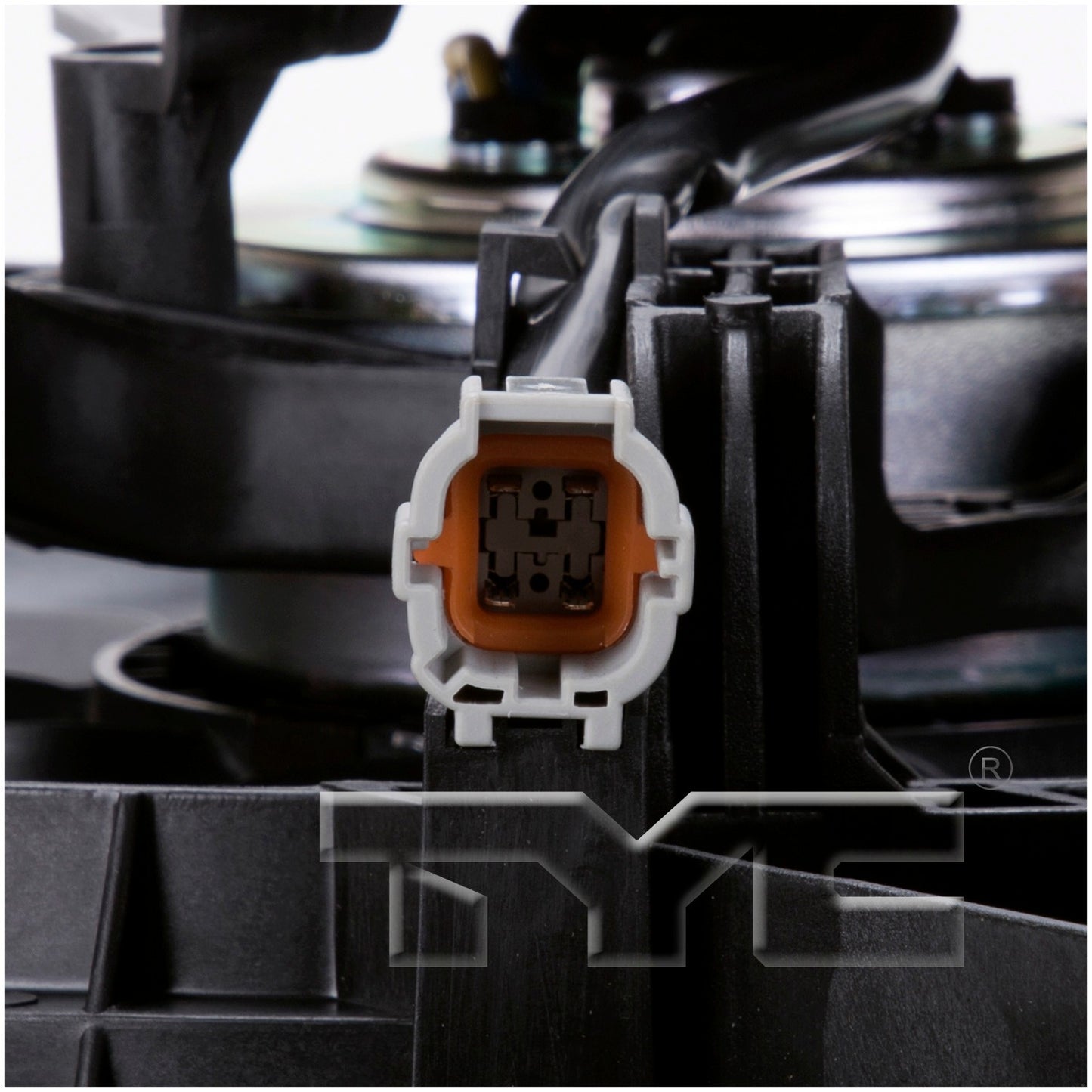 TYC Dual Radiator and Condenser Fan Assembly