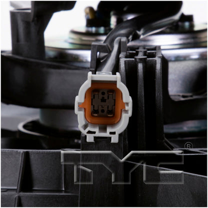 TYC Dual Radiator and Condenser Fan Assembly