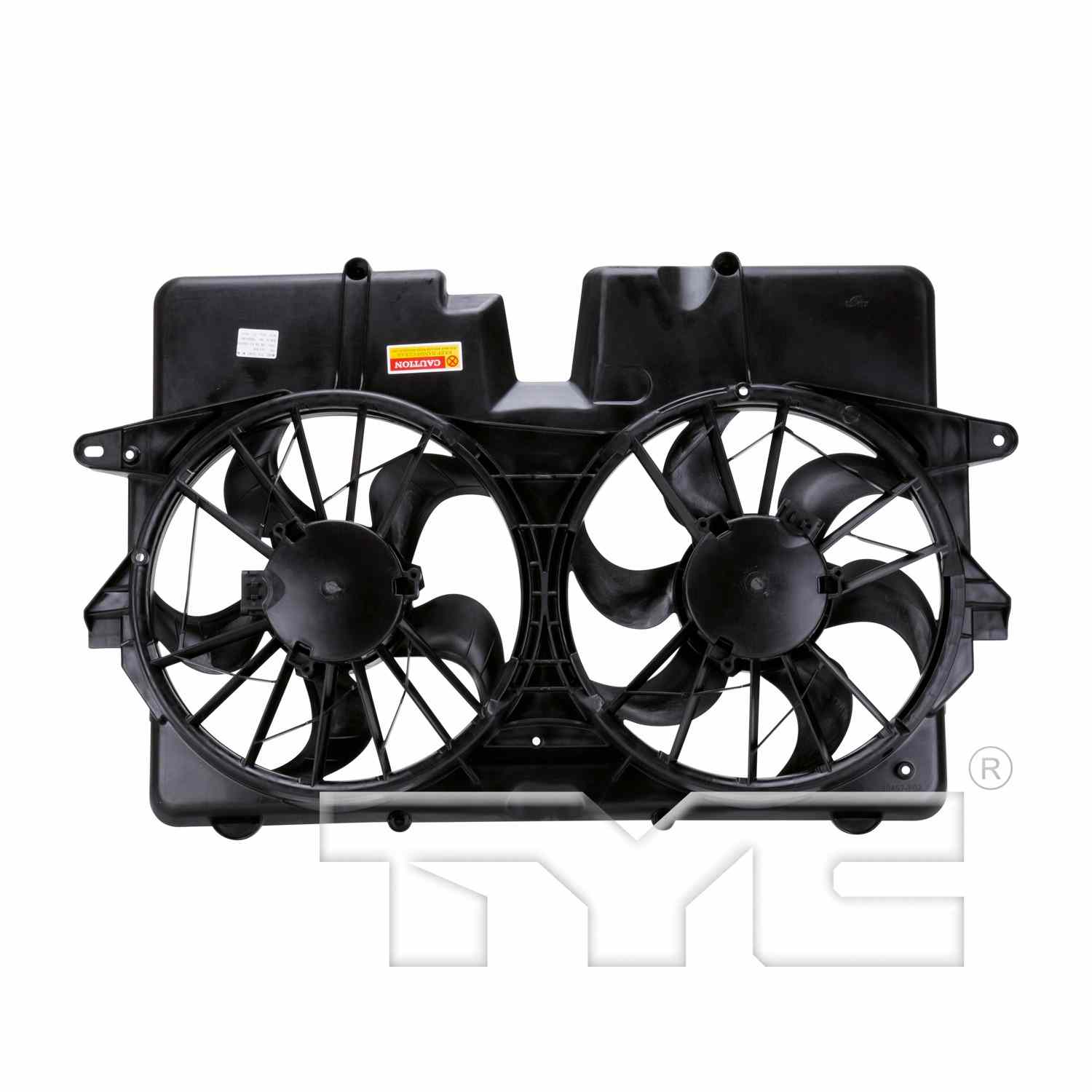 TYC Dual Radiator and Condenser Fan Assembly 621920