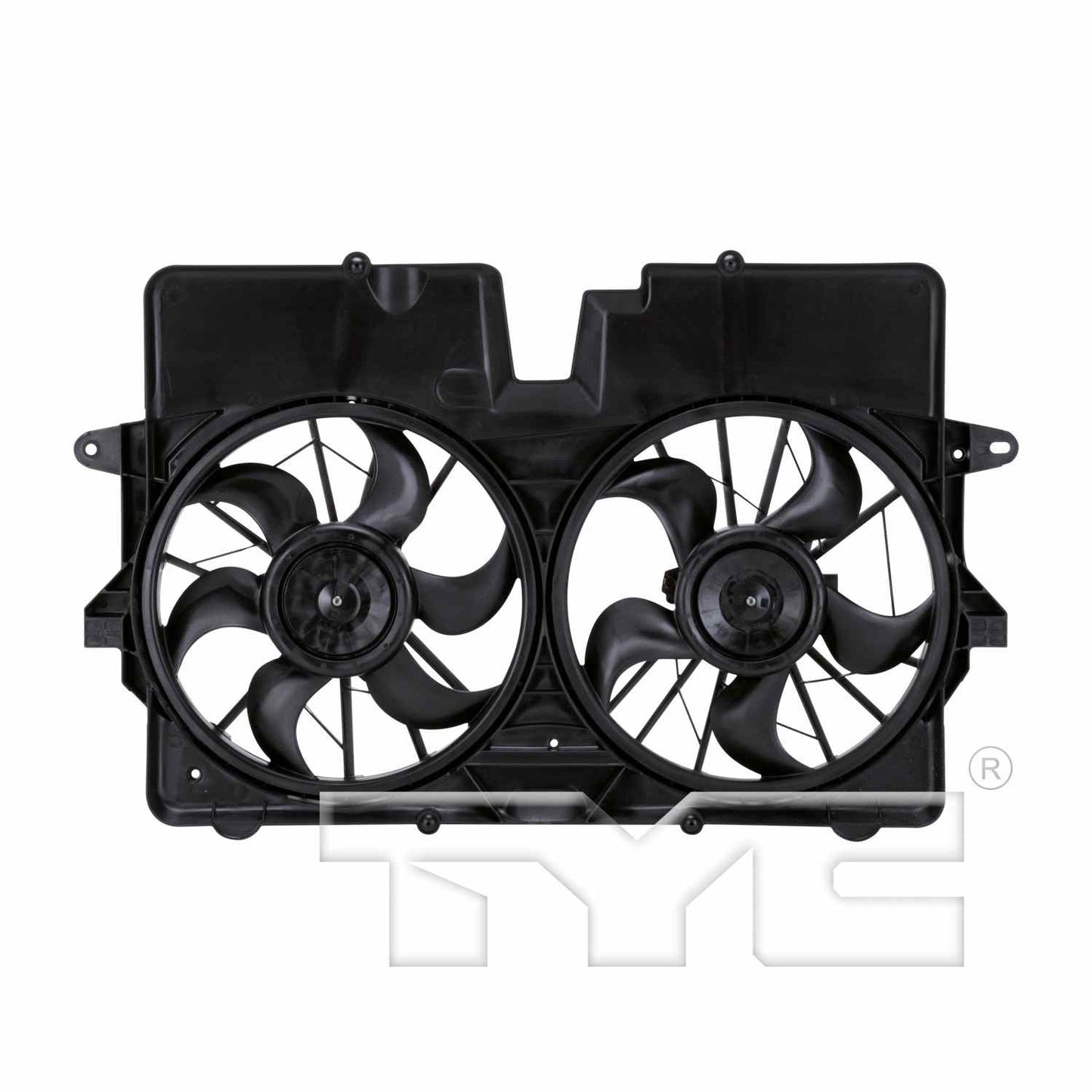 TYC Dual Radiator and Condenser Fan Assembly 621920