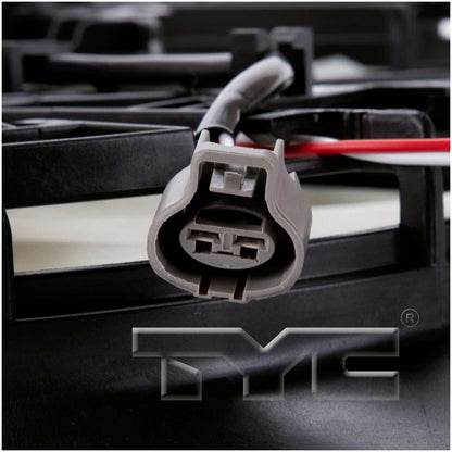 TYC Dual Radiator and Condenser Fan Assembly 622010