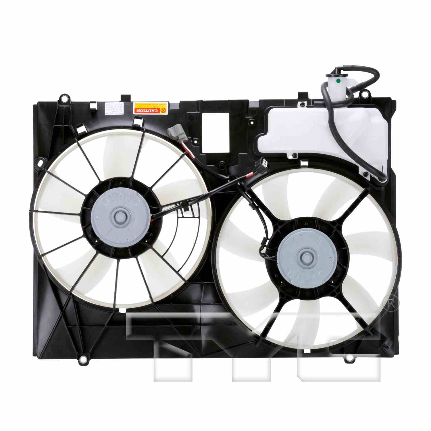 TYC Dual Radiator and Condenser Fan Assembly 622080