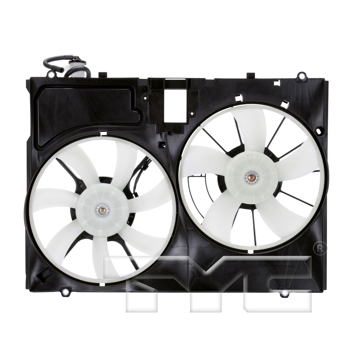 TYC Dual Radiator and Condenser Fan Assembly 622080