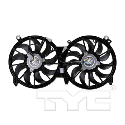 TYC Dual Radiator and Condenser Fan Assembly