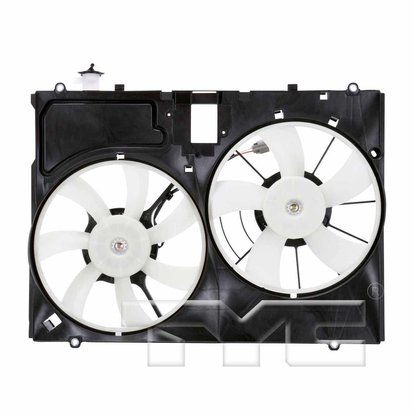 TYC Dual Radiator and Condenser Fan Assembly 622190