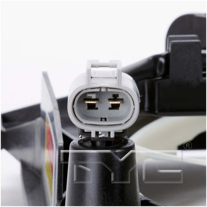 TYC Dual Radiator and Condenser Fan Assembly