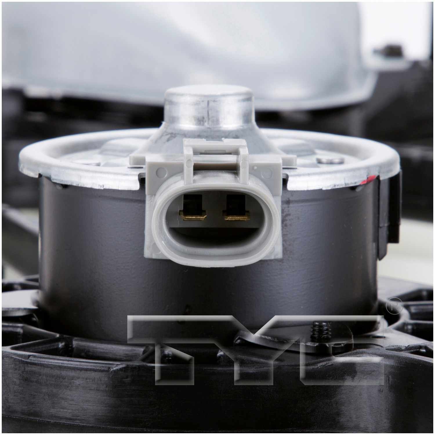 TYC Dual Radiator and Condenser Fan Assembly
