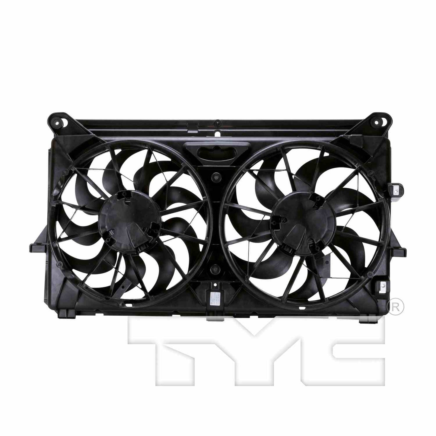 TYC Dual Radiator and Condenser Fan Assembly 622210