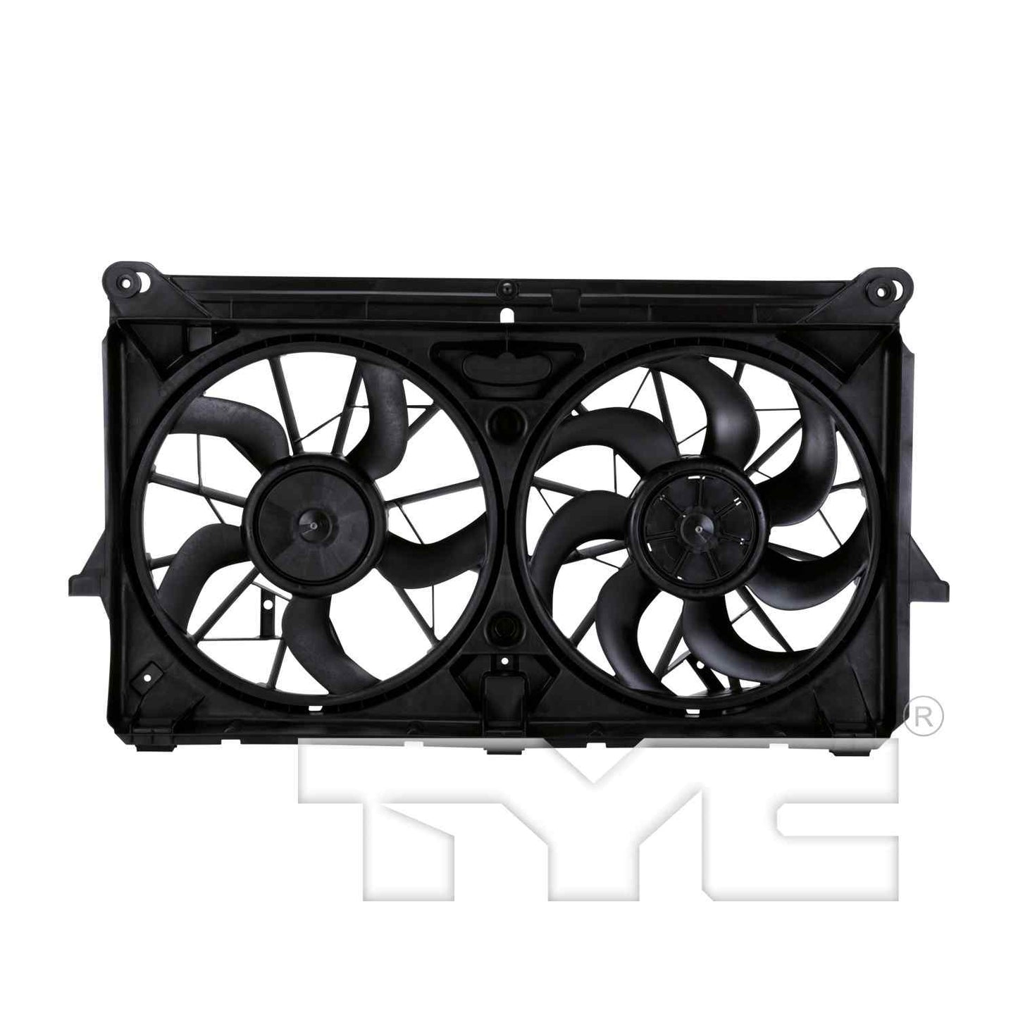 TYC Dual Radiator and Condenser Fan Assembly 622230