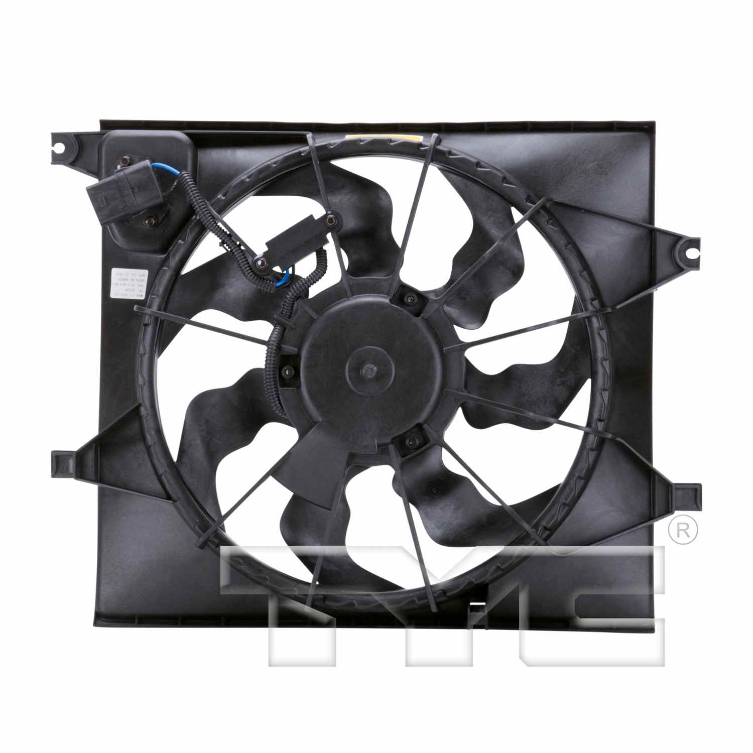 TYC Dual Radiator and Condenser Fan Assembly 622240