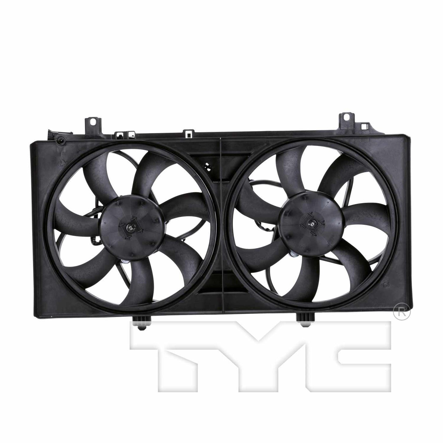 TYC Dual Radiator and Condenser Fan Assembly 622350