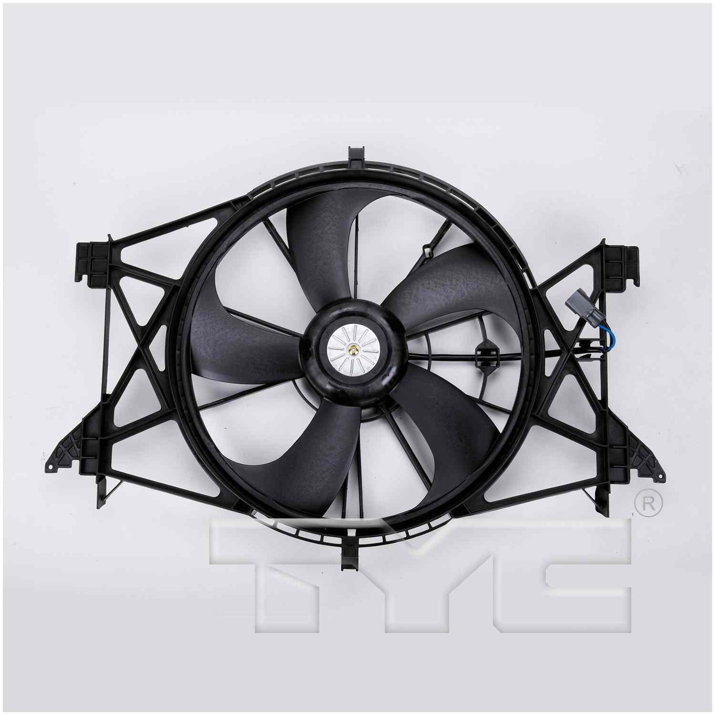 TYC Dual Radiator and Condenser Fan Assembly 622360